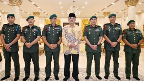 Kunjungan Hormat daripada YBhg. Mejar Jeneral Ahmad Shuhaimi bin Mat Wajab