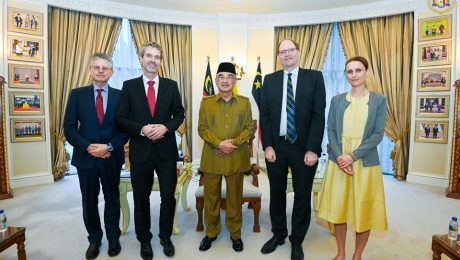Kunjungan Hormat TYT Rafael Daerr, Duta Besar Kesatuan Eropah