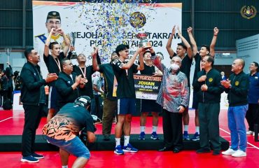 Perlawanan Akhir Kejohanan Sepak Takraw Tun Ali Cup 2024 Edisi Ketiga