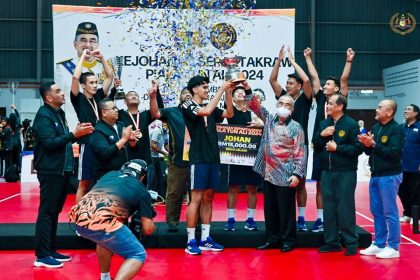 12-8 Perlawanan Akhir Kejohanan Sepak Takraw Tun Ali Cup 2024 Edisi Ketiga