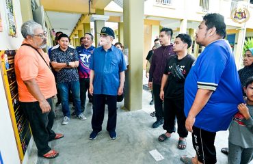 Lawatan ke Pusat Pemindahan Banjir Sekolah Kebangsaan Tanjung Minyak 2
