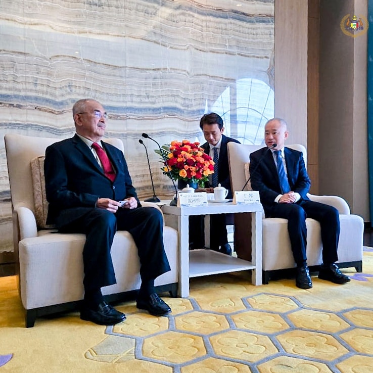 Perjumpaan bersama Mr. Ding Hui, Mayor of Haikou, China