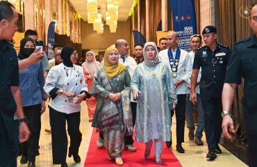 Sambutan Ketibaan Tengku Ampuan Pahang di Makan Malam Tahunan dan Pelancaran Melaka Culinary Challenge