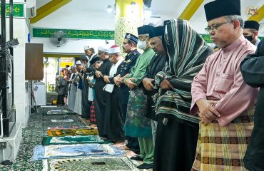 Solat Jumaat di Masjid Ubudiah, Ayer Keroh