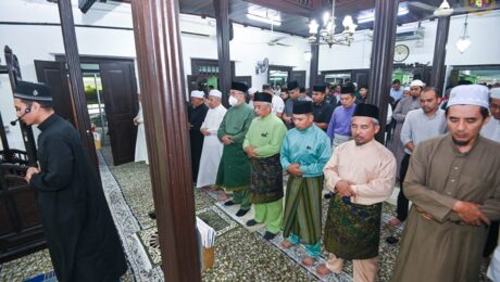 Solat Jumaat di Masjid Al-Hamideen, Kampung Bukit Cina