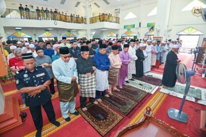 Solat Jumaat di Masjid Al-Nur, Kampung Paya Redan, Tiang Dua