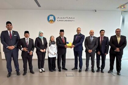 Pelancaran Skim Pengantarabangsaan Teknikal UTeM di Ajman University, UAE