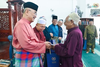 Solat Jumaat di Masjid Al-Faizin, Paya Mengkuang Bukit Rambai 2