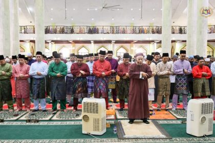 Solat Sunat Hari Aidilfitri Tahun 1446H/2025M di Masjid Al-Azim 1