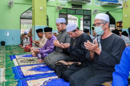 Solat Jumaat di Masjid An Nur, Kampung Beringin, Durian Tunggal