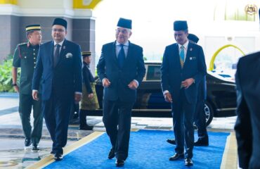 Yang di-Pertua Negeri Melaka menghadiri Mesyuarat Majlis Raja-Raja Kali Yang ke-269