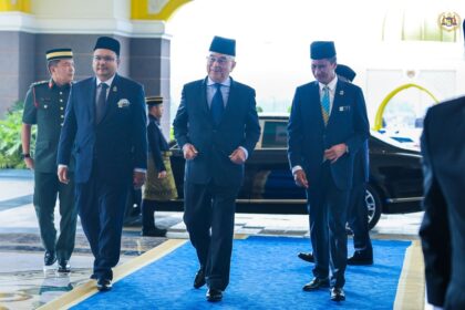 Yang di-Pertua Negeri Melaka menghadiri Mesyuarat Majlis Raja-Raja Kali Yang ke-269