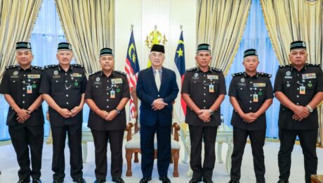 Kunjungan Hormat daripada YBhg. KJP Dato' Haji Abdul Aziz bin Abdul Razak, Komissioner Jeneral Penjara Malaysia dan YBrs. TKJP Ahmad Faudzi bin Awang, Timbalan Komissioner Jeneral Penjara (Pemasyakatan)