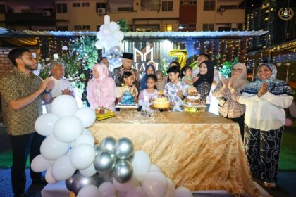 Majlis Meraikan Ulang Tahun Kelahiran cucuanda iaitu Sophea Asmalina binti Mohd Ridhwan