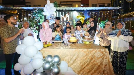 Majlis Meraikan Ulang Tahun Kelahiran cucuanda iaitu Sophea Asmalina binti Mohd Ridhwan