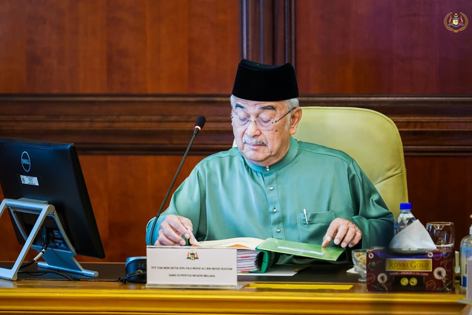Yang di-Pertua Negeri Melaka mempengerusikan Mesyuarat Lembaga Pengampunan Negeri Melaka Tahun 2025
