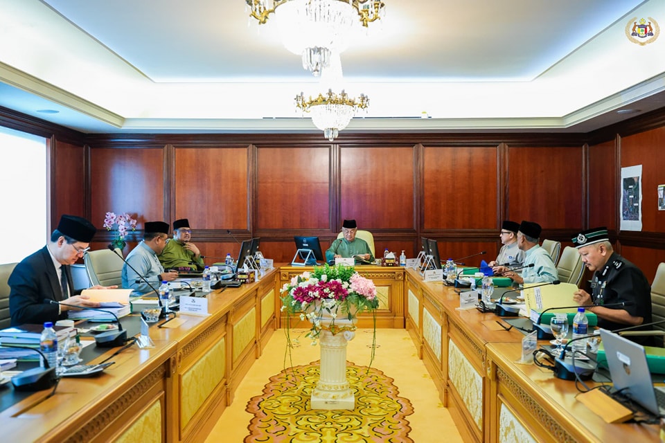 Yang di-Pertua Negeri Melaka mempengerusikan Mesyuarat Lembaga Pengampunan Negeri Melaka Tahun 2025