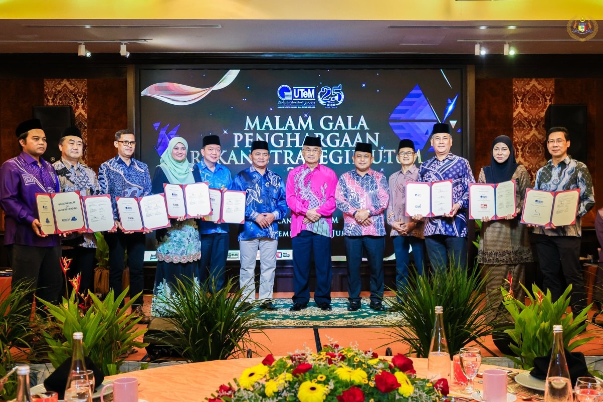Majlis Malam Gala Penghargaan Rakan Strategik Universiti Teknikal Malaysia Melaka (UTeM) 2025