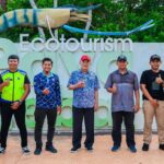 Yang di-Pertua Negeri Melaka meluangkan masa cuti umum ke Eko-Pelancongan Sungai Linggi