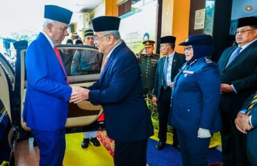 Majlis Perasmian Container AKMAL Challenge (CoACh) dan Pelancaran Buku Wira Wirawati Kastam, di Akademi Kastam Diraja Malaysia (AKMAL), Melaka