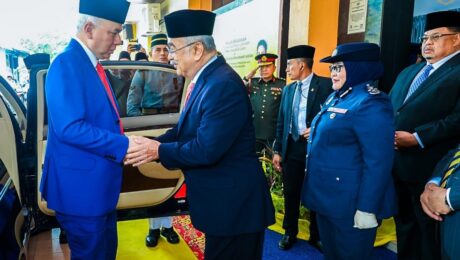 Majlis Perasmian Container AKMAL Challenge (CoACh) dan Pelancaran Buku Wira Wirawati Kastam, di Akademi Kastam Diraja Malaysia (AKMAL), Melaka
