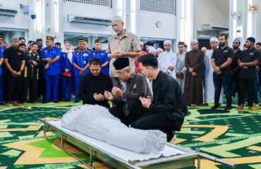 Solat Jenazah kepada Allahyarham PPj