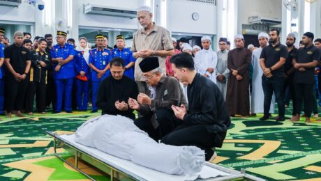 Solat Jenazah kepada Allahyarham PPj