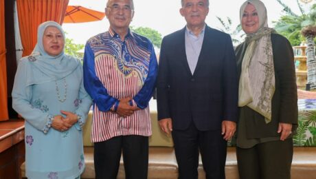 Majlis Makan Tengahari bersama TYT Dr. Abdullah Gul, Mantan Presiden Turkiye ke-11 dan isteri PYT Hayrunissa Gul