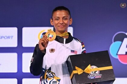 TAHNIAH ATAS KEJAYAAN CHANDRAN SHAHMALARANI MENGHADIAHKAN EMAS UNTUK MALAYSIA