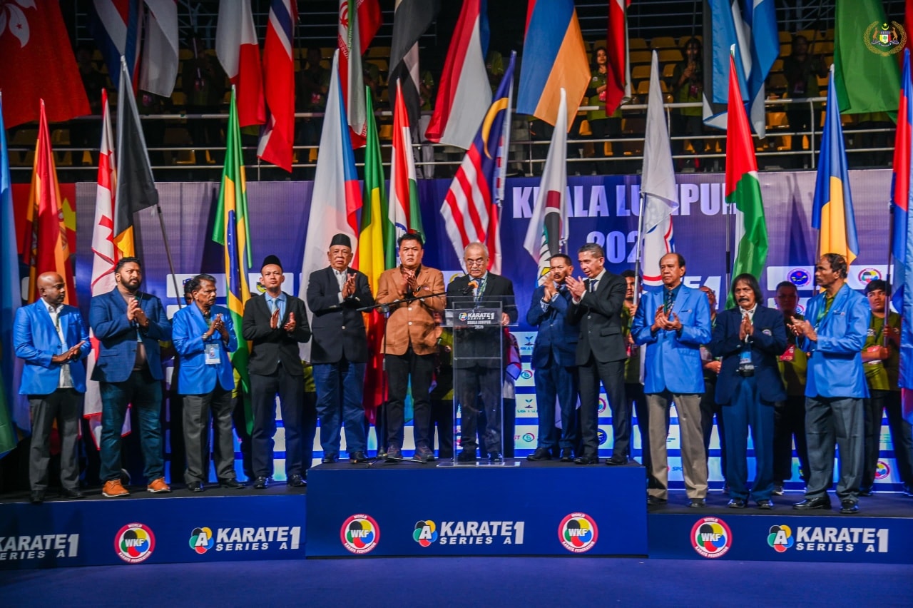 Majlis penutup WKF Karate 1 - Series A 2025 Championship