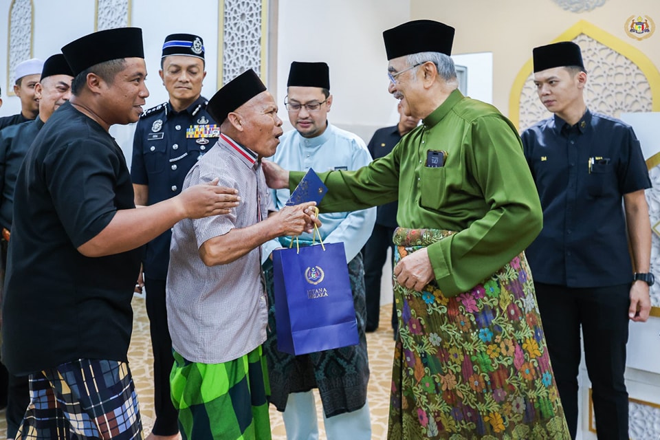 Solat Jumaat di Masjid As-Sabirin, Kampung Gelam, Tanjung Kling