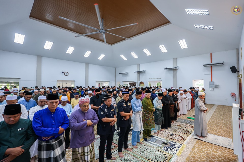 Solat Jumaat di Masjid As-Sabirin, Kampung Gelam, Tanjung Kling