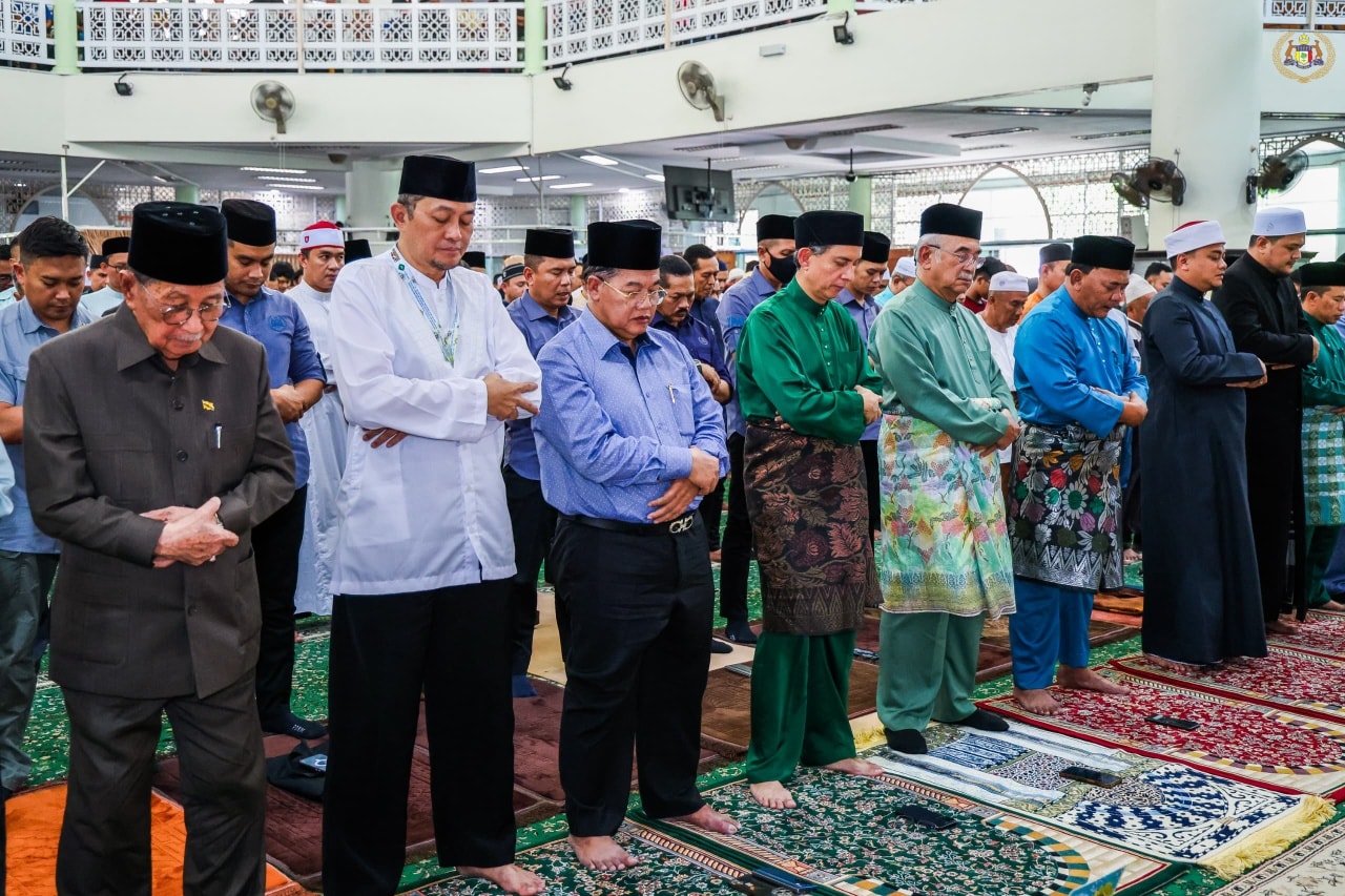 Solat Jumaat bersama Delegasi Menteri-Menteri Agama