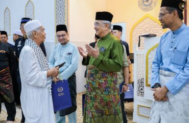 Solat Jumaat di Masjid As-Sabirin, Kampung Gelam, Tanjung Kling