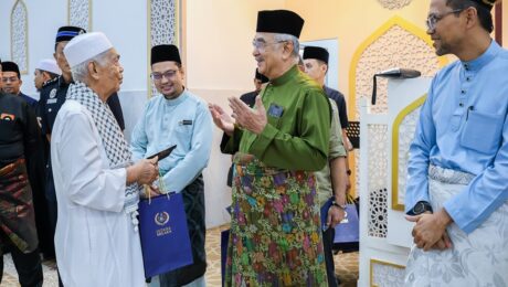 Solat Jumaat di Masjid As-Sabirin, Kampung Gelam, Tanjung Kling