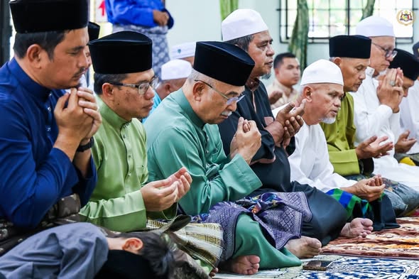 Solat Jumaat di Masjid Ar Rahman, Seri Kesang, Jasin