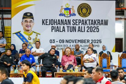 Perlawanan Hari Kedua Sempena Kejohanan Sepak Takraw Tun Ali Cup 2025