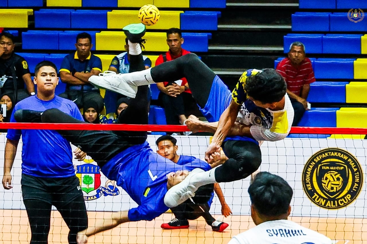 Perlawanan  Hari Kedua Sempena Kejohanan Sepak Takraw Tun Ali Cup 2025