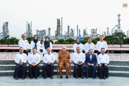 Lawatan ke Malaysia Refining Company Sdn. Bhd. (MRCSB) di Melaka Energy Park, Sungai Udang