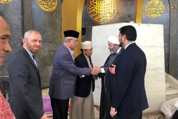 Friday Prayers at The Foundation of The Islamic Centre of Thailand Mosque