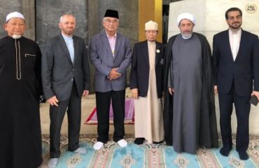 Friday Prayers at The Foundation of The Islamic Centre of Thailand Mosque