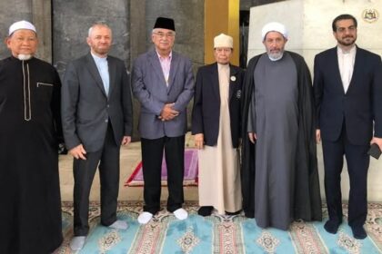 Friday Prayers at The Foundation of The Islamic Centre of Thailand Mosque