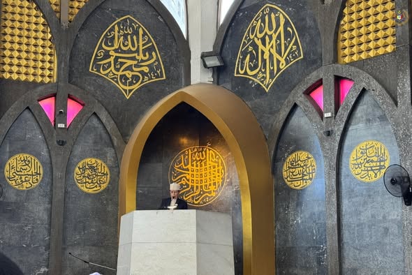 Friday Prayers at The Foundation of The Islamic Centre of Thailand Mosque