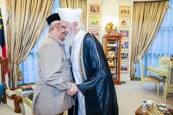 The visit of a special guest, Imam of Al-Aqsa Mosque in Jerusalem (Baitulmaqdis), Imam Sheikh Ali Umar Yaqoub Abbasi