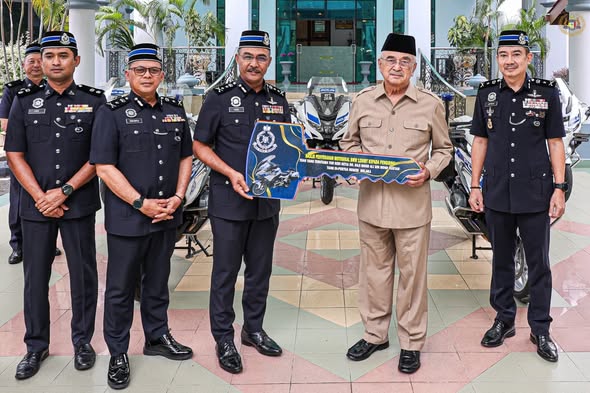 The Handing Over Ceremony of High-Power Motorcycles to the Assignment of Security Control and Police Escort of the Royal Malaysia (PDRM)