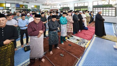Solat Jumaat di Masjid Al-Ansar, Kampung Baru Kampung Baru, Alor Gajah