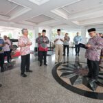 welcomes the arrival of His Royal Highness the Sultan of Pahang Al-Sultan Abdullah Ri'ayatuddin Al-Mustafa Billah Shah Ibni Late Sultan Haji Ahmad Shah