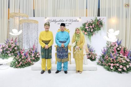 Majlis Perkahwinan YBrs. Dr. Mohd Mukhyuddin Sarwani (76 tahun), Pemangku Ketua Pesuruhjaya Pengakap Negara dan pasangannya Cik Norbee Abdul Hamid (68 tahun