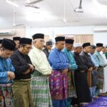 Solat Jumaat di Masjid Al Marbawi, Kampung Anak Ayer Merbau, Bemban
