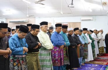 Solat Jumaat di Masjid Al Marbawi, Kampung Anak Ayer Merbau, Bemban